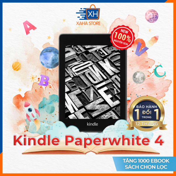 Máy đọc sách Amazon Kindle Paperwhite 4 (10th generation) – 8gb – đen