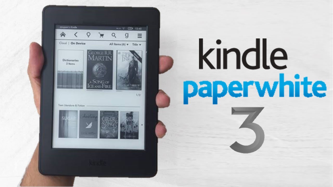 Máy đọc sách Kindle Paperwhite 3 (2015)