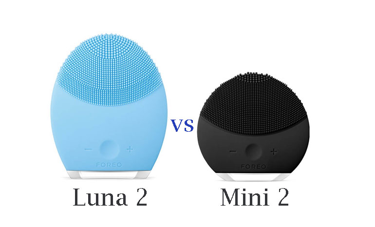 So sánh máy rửa mặt Foreo Luna 2 Và Luna Mini 2