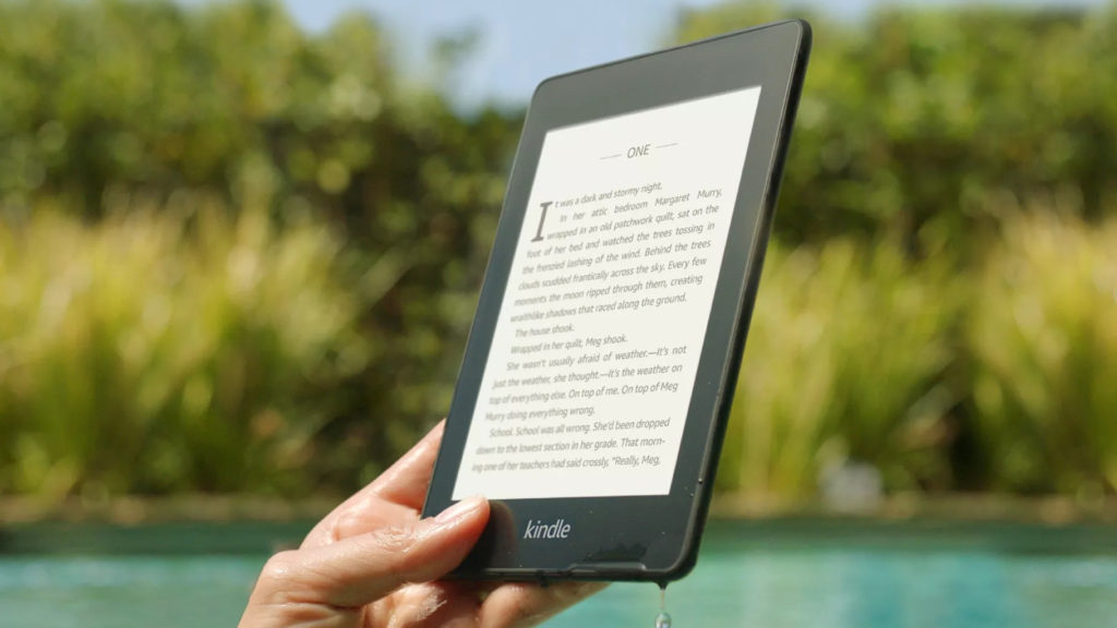 Máy đọc sách Kindle có khả năng chống nước