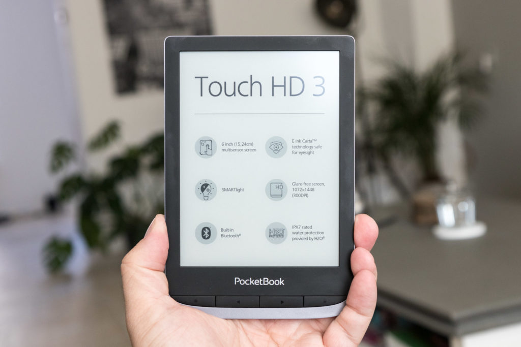 Pocketbook-Touch-HD3-thiết kế nhỏ gọn