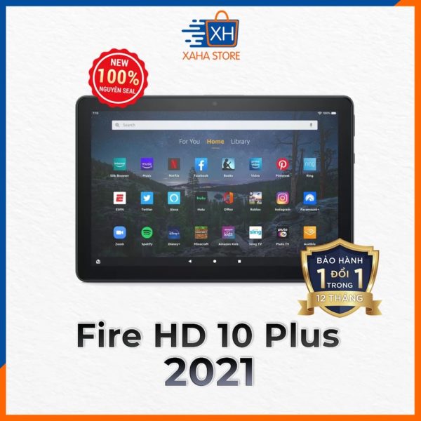Máy tính bảng Fire HD 10 PLUS – 2021 – 11th generation – 32GB – Đen Slate